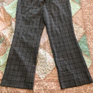 Loft plaid trousers